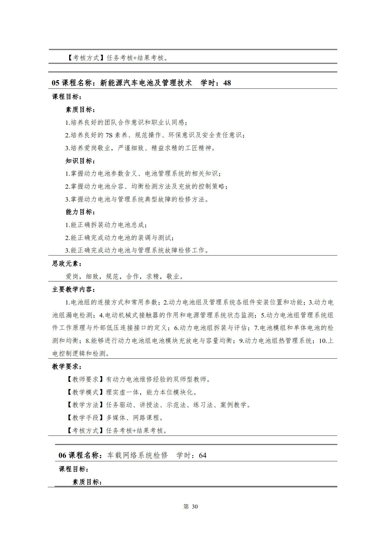 湖南机电职业技术学院2022级新能源汽车技术专业人才培养方案(V5)_32.jpg