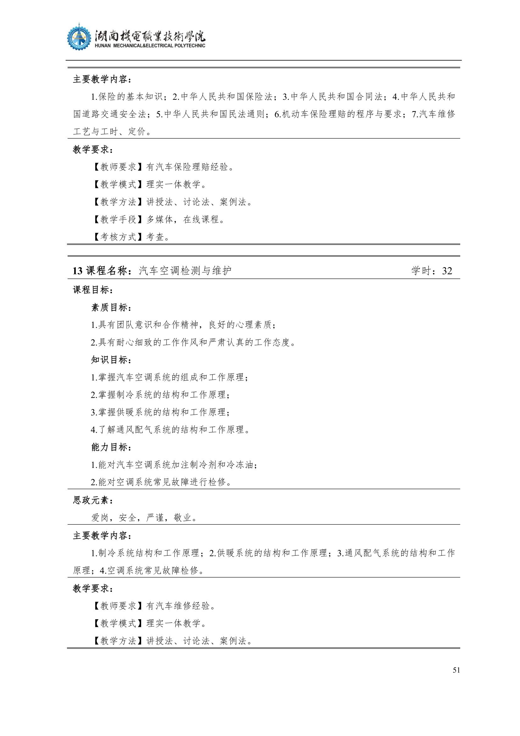 4湖南机电职业技术学院2022级汽车智能技术专业人才培养方案_53.jpg