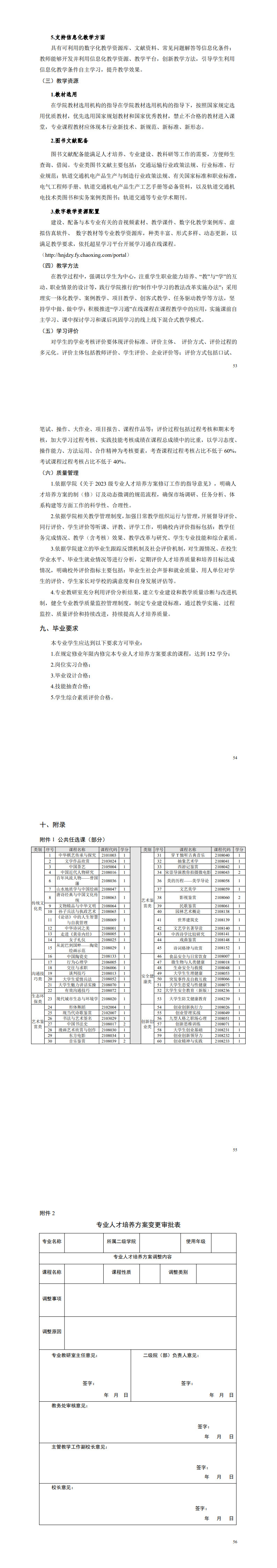 湖南机电职业技术学院2023级城市轨道交通机电技术专业人才培养方案_57-60.jpg