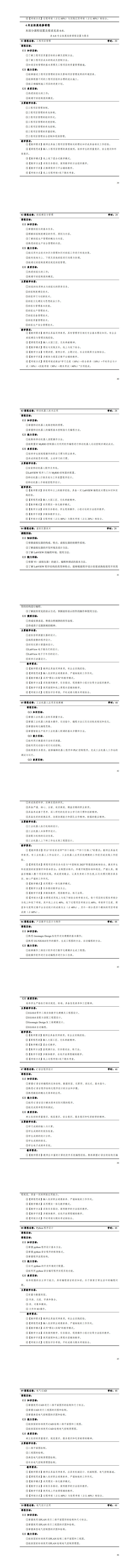 湖南机电职业技术学院2023版工业机器人专业人才培养方案_49-56.jpg